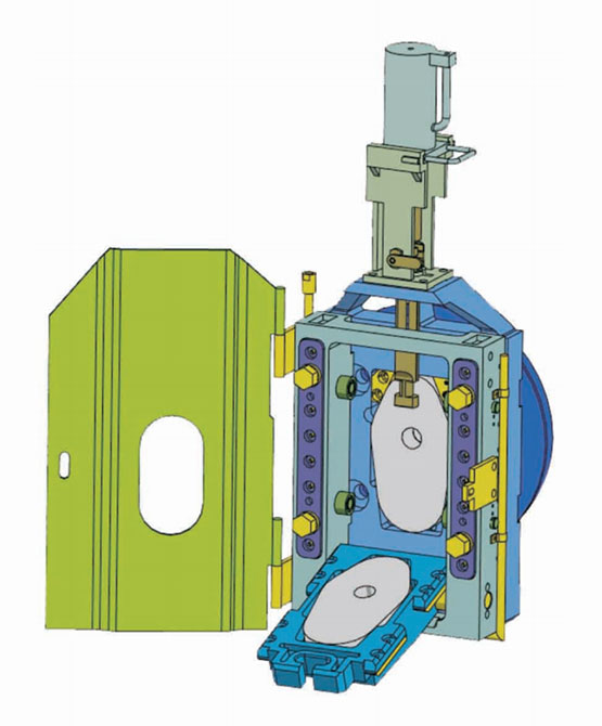 TH410-A70II Ladle Slide Gate Mechanism