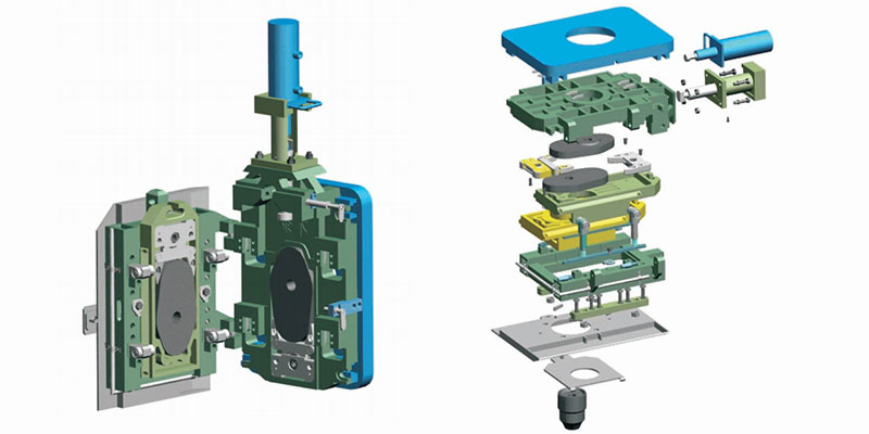 TH410-B70Ⅵ Slide Gate Mechanism