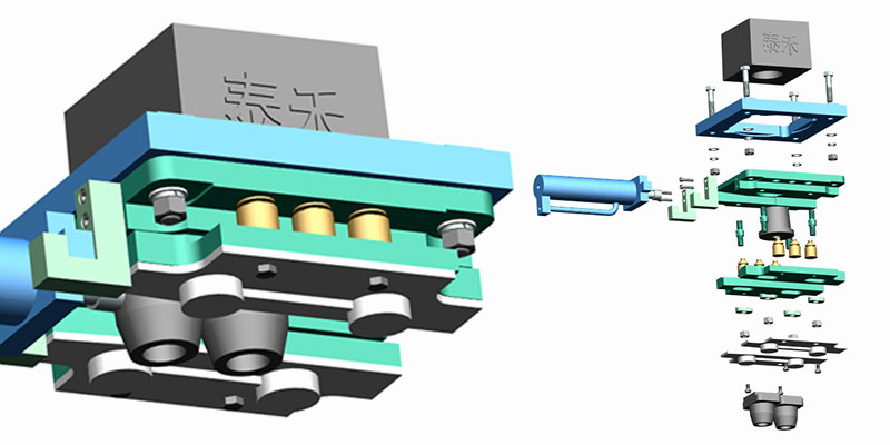 TH90-ZK20Q Tundish Calibrated Nozzle Changer